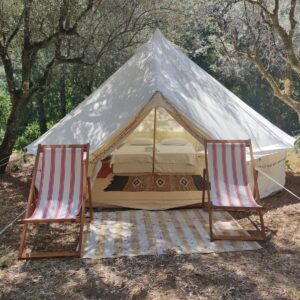 Glamping tents